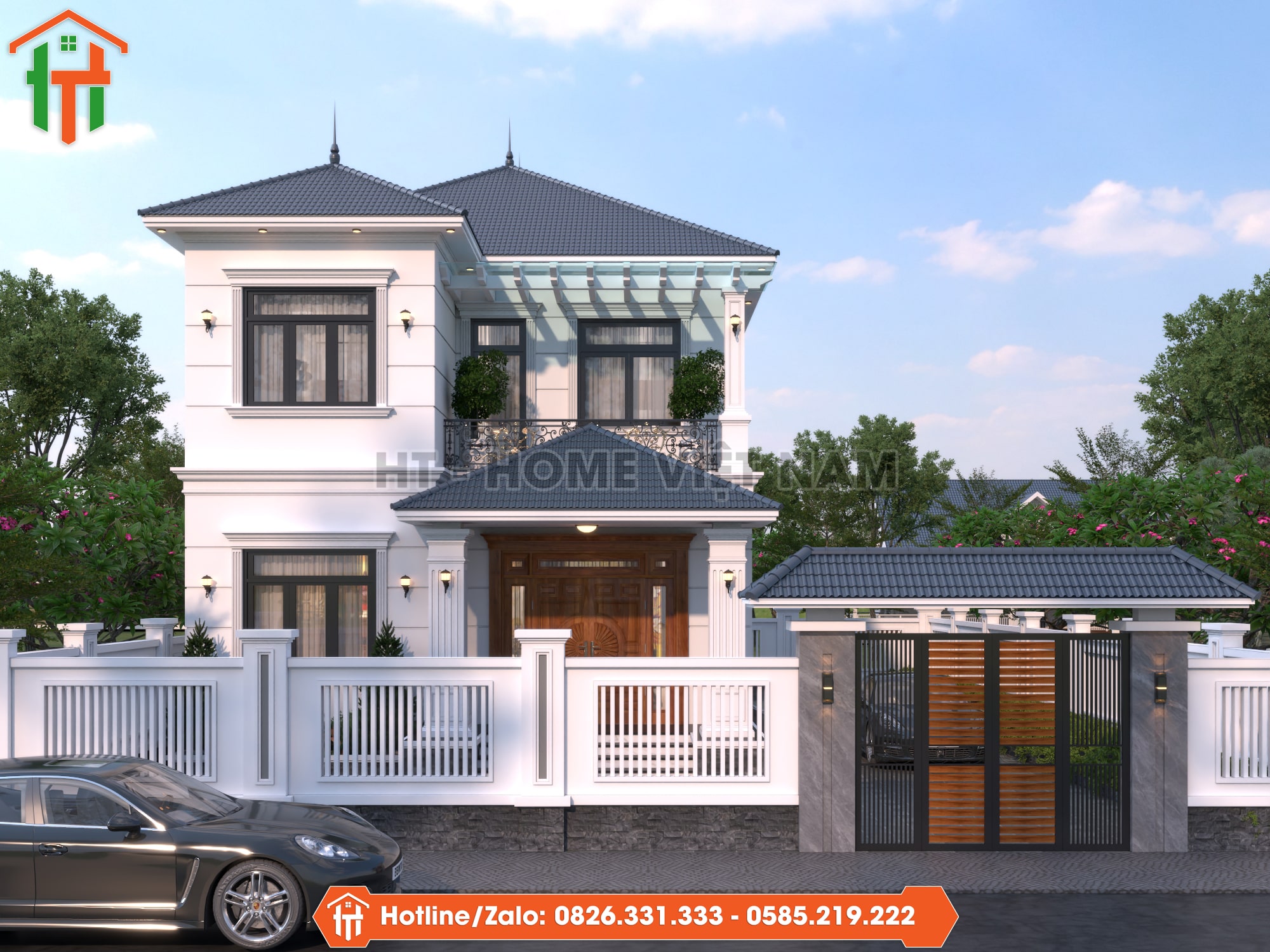 Mái Nhật 2 Tầng – Giải Pháp Xây Nhà Trọn Gói Giá Rẻ