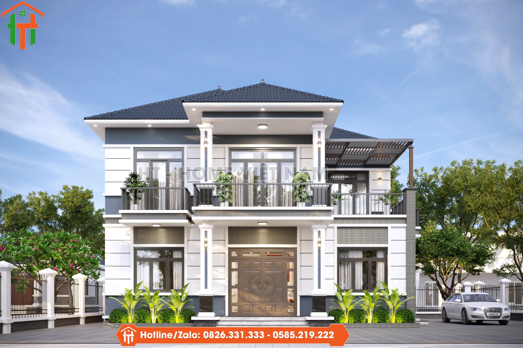 Khám Phá Thiết Kế Nhà Hà Nội Mang Đậm Dấu Ấn Biệt Thự