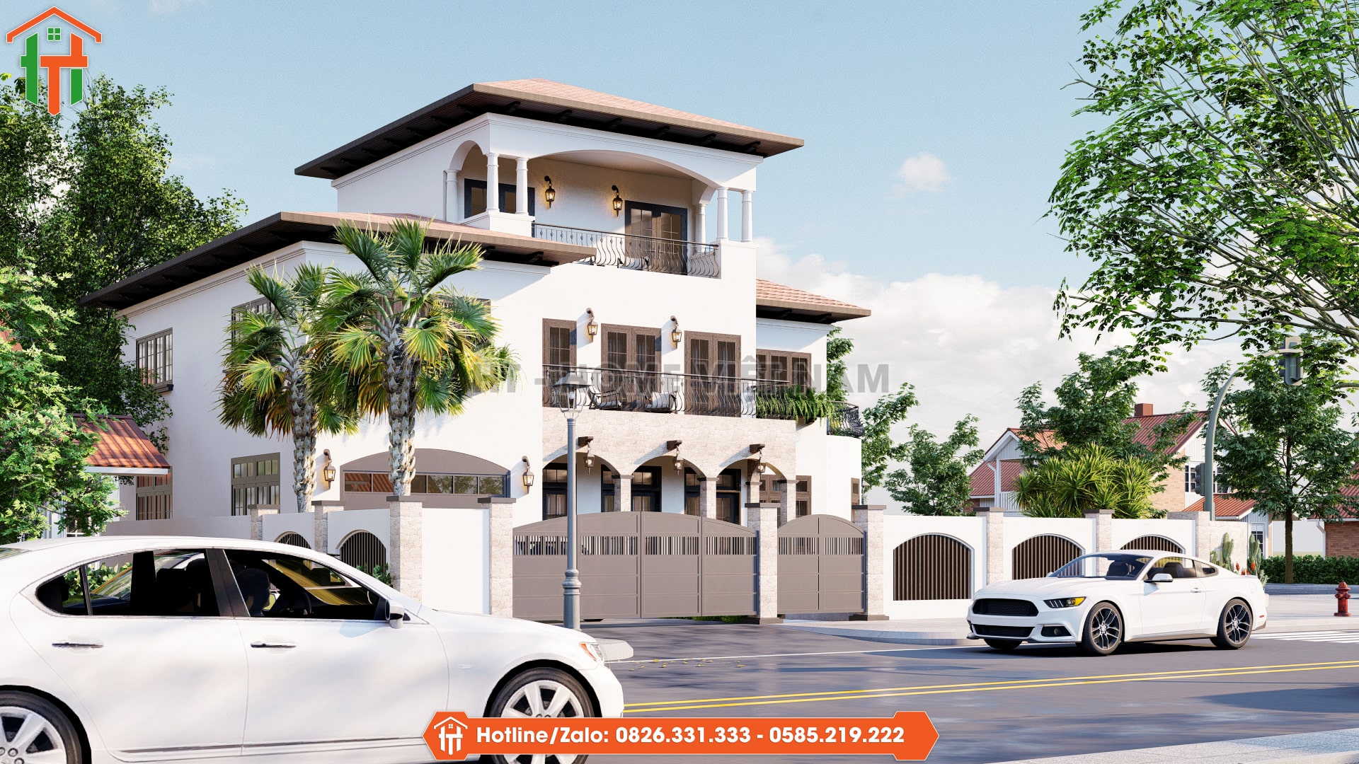 Biệt Thự Hiện Đại Đáng Sống Giữa Lòng Phố Thị