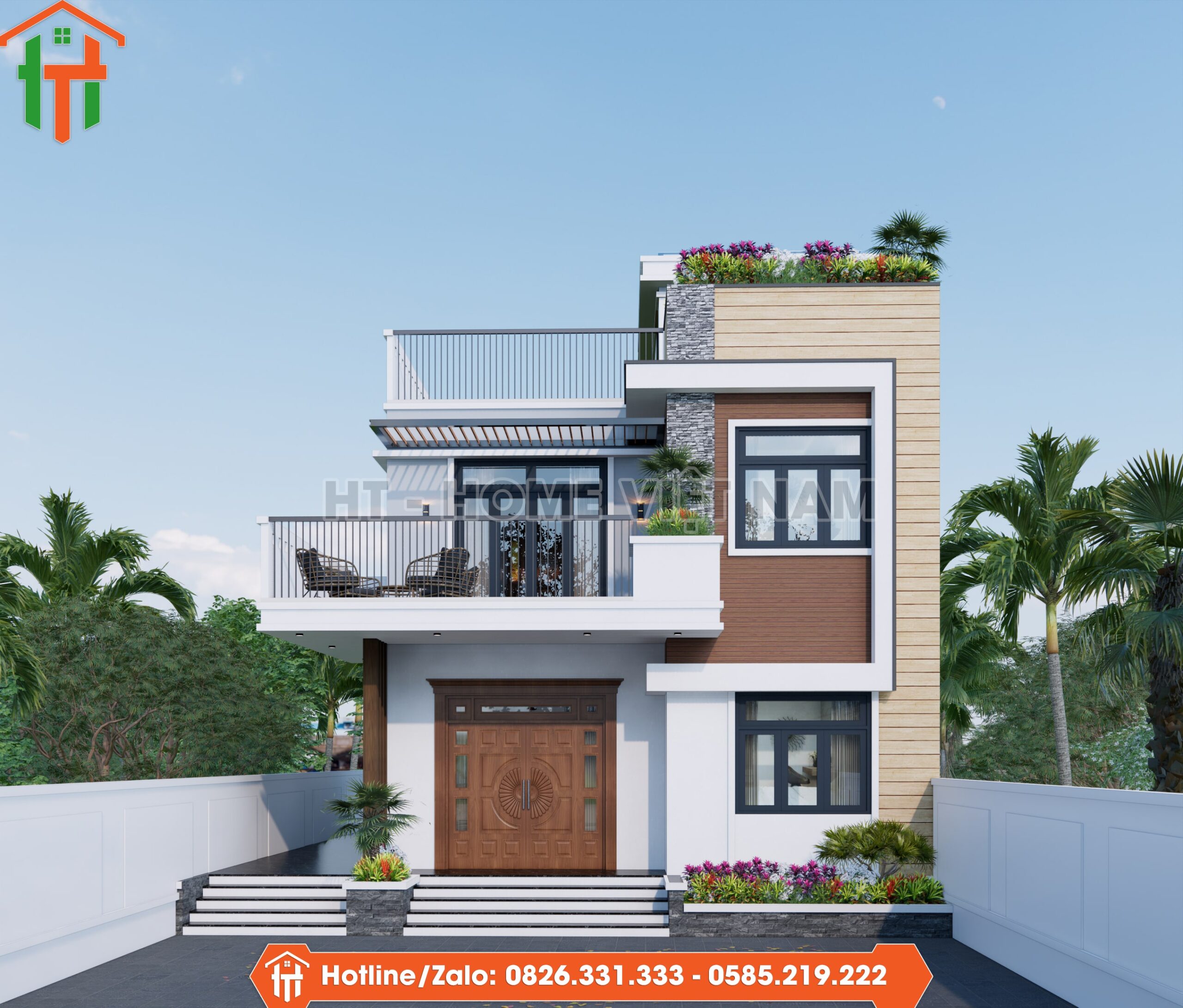 Mẫu Nhà 3 Tầng Trọn Gói Cho Đại Gia Đình Nhiều Thế Hệ