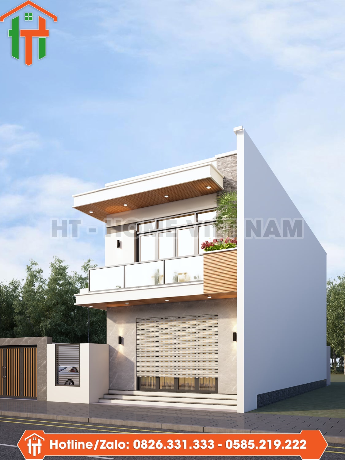Mẫu Nhà Phố 2 Tầng Hà Nội Ai Cũng Muốn Sở Hữu