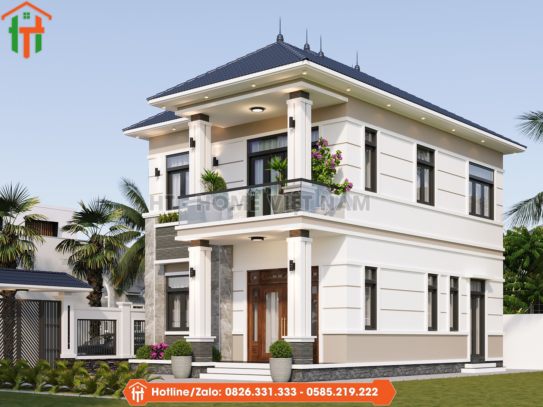 Khám Phá Mẫu Nhà Trọn Gói 2 Tầng Với Kiến Trúc Đẹp Đầy Đủ Tiện Nghi