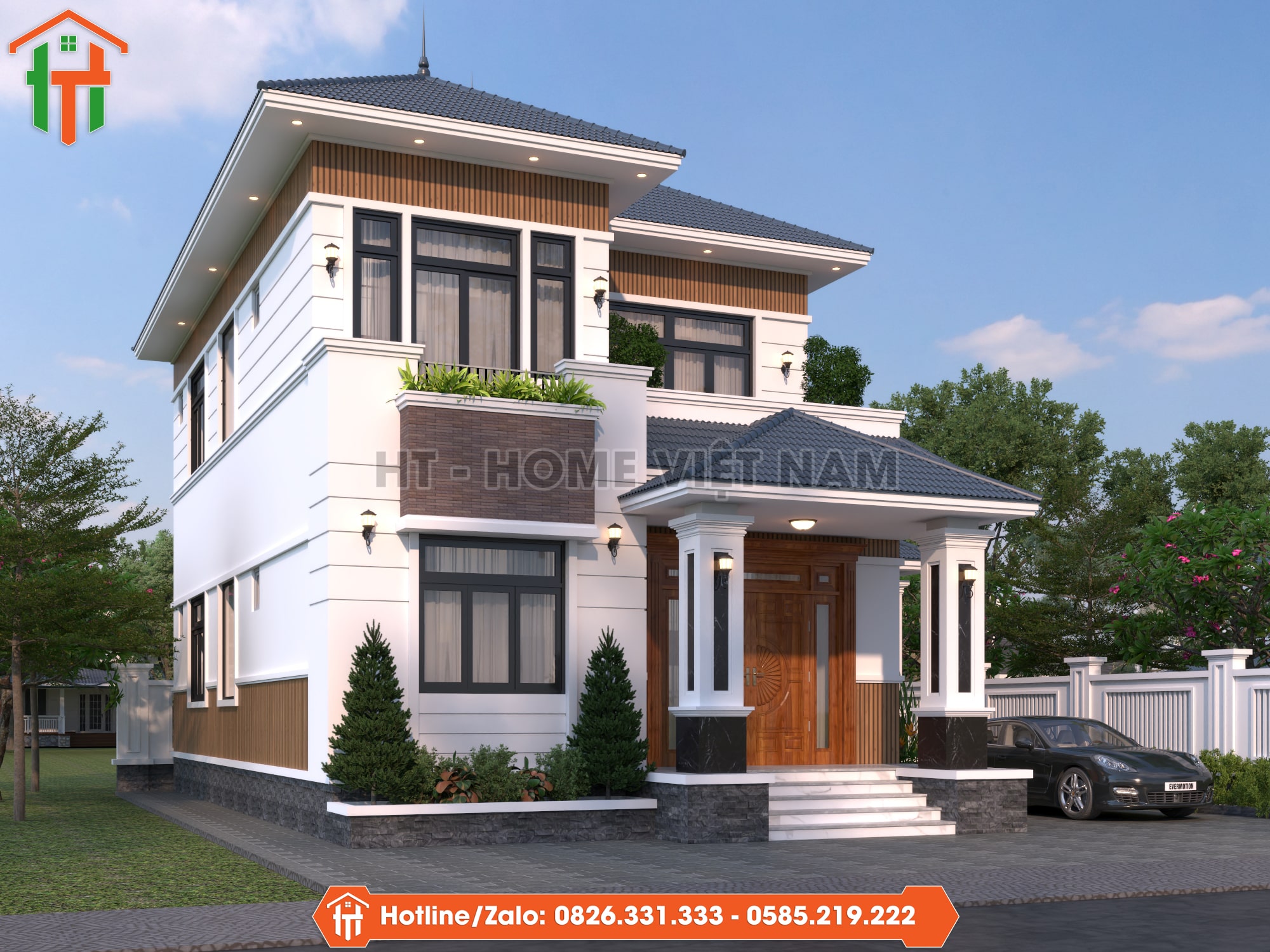 Nhà 2 Tầng Giá Tốt: Xây Mái Nhật 2 Tầng Với Chi Phí Hợp Lý