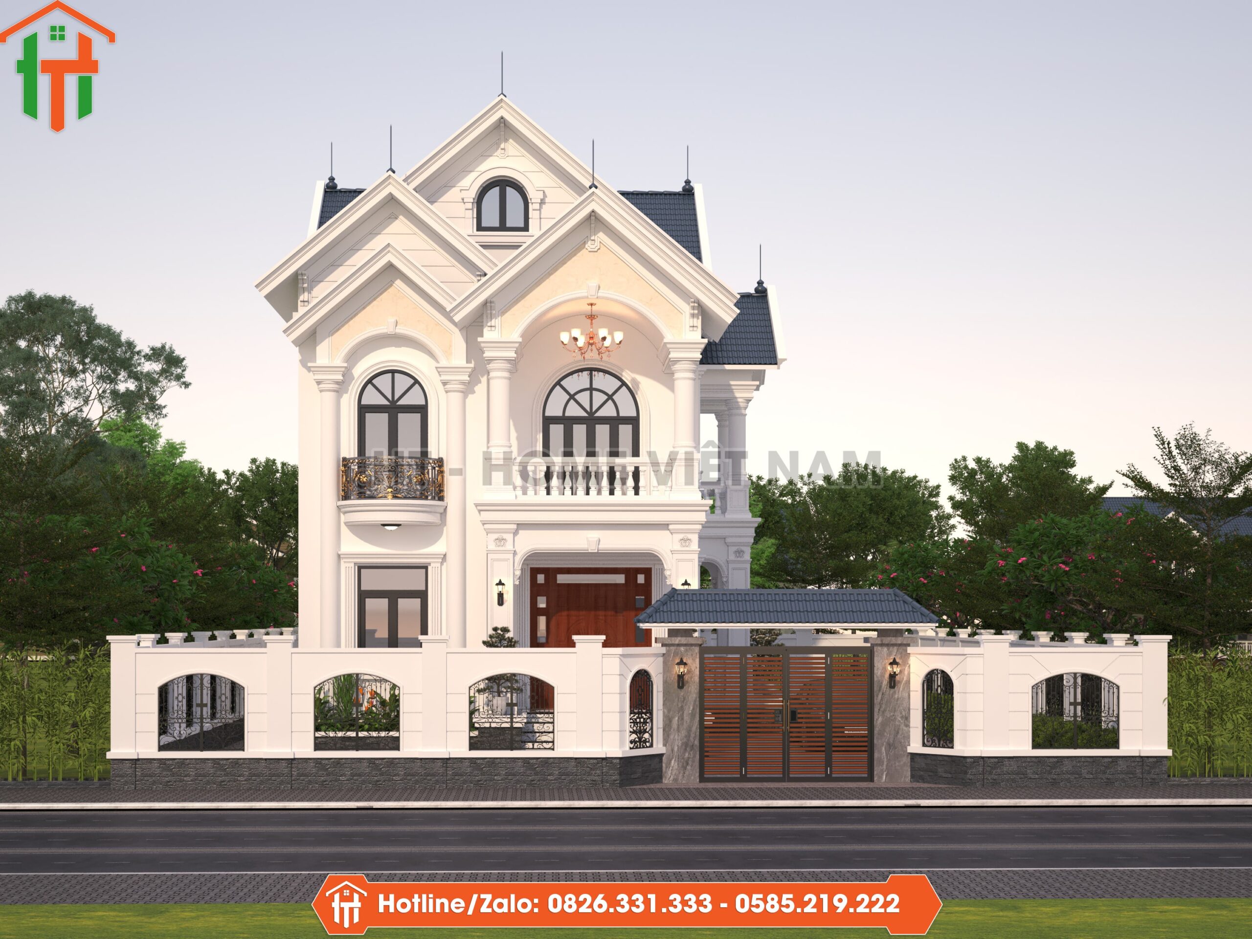 HT-Home Việt Nam Thi Công Kiến Trúc Mái Thái Chuẩn Chỉnh