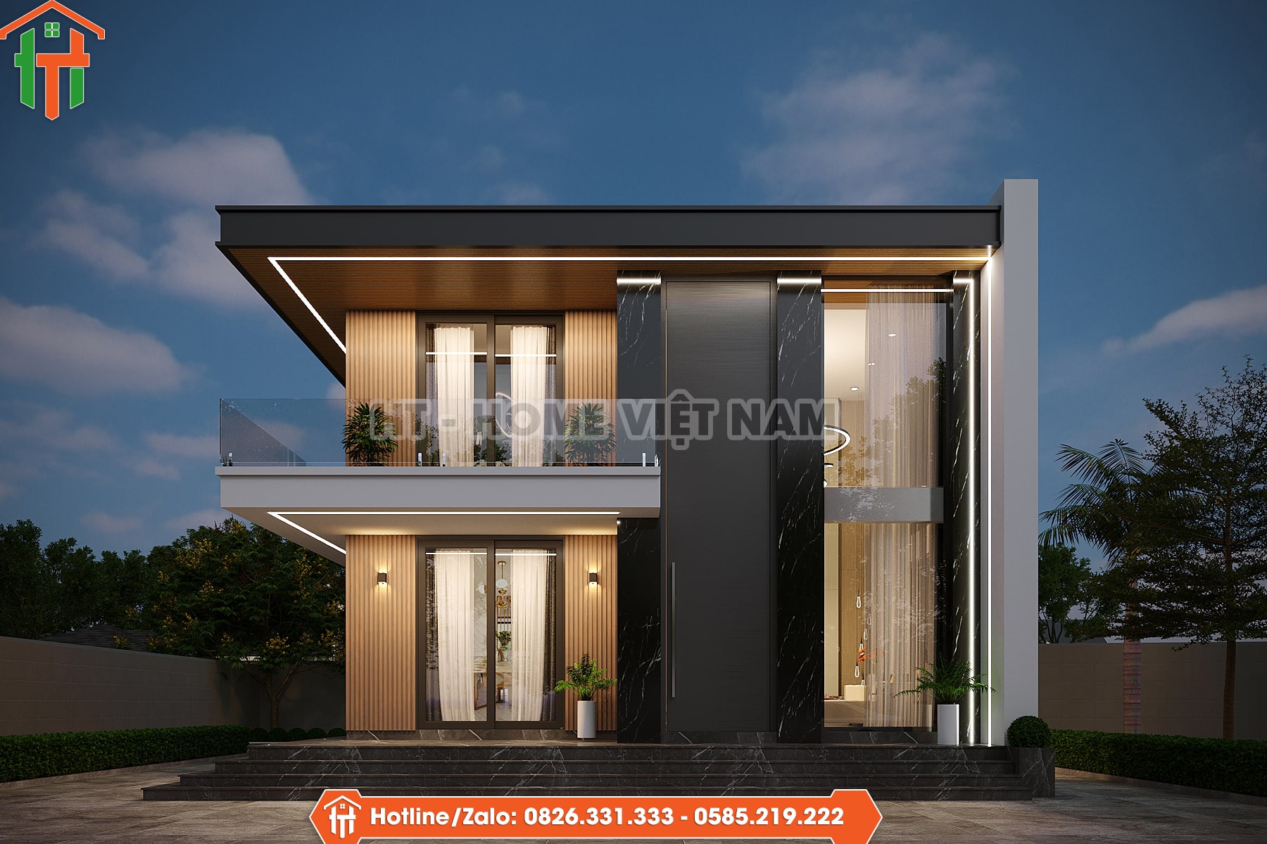 Nhà Mái Bằng Chi Phí Tốt Yêu Thiên Nhiên