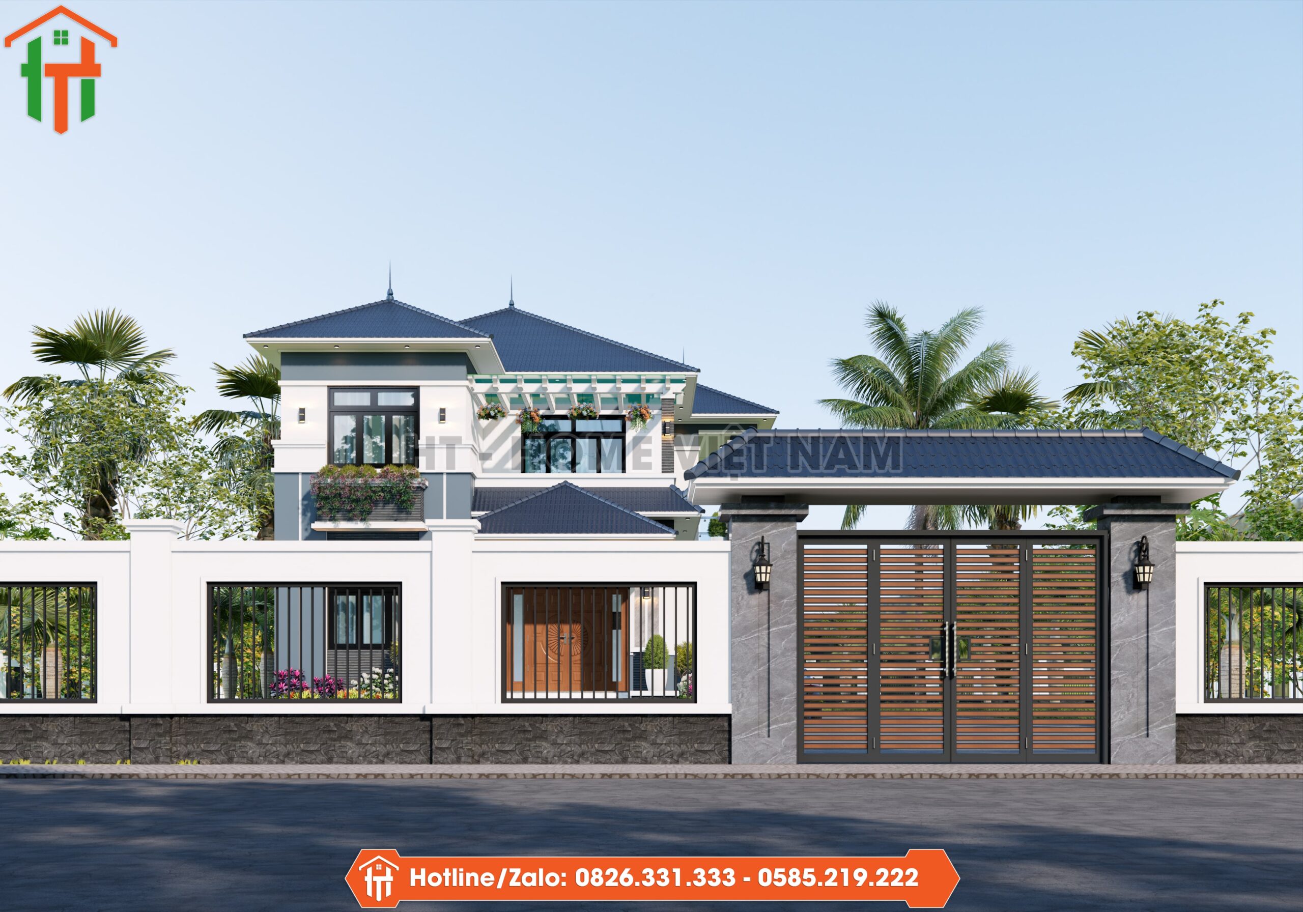 Biệt Thự 2 Tầng Xanh Giá Tốt: Không Gian Sống Sang – Thiết Kế Đầy Tinh Tế