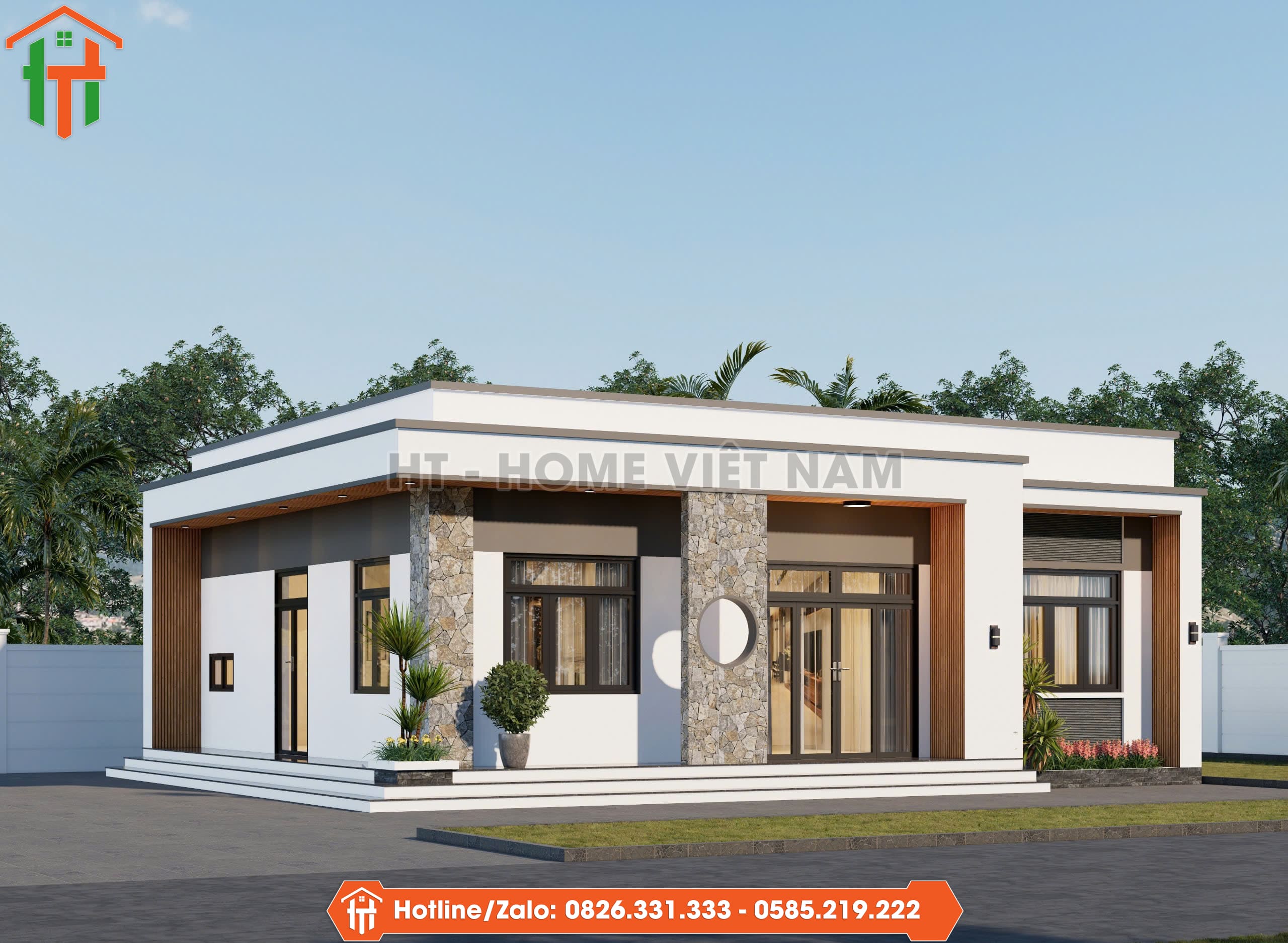 Giá Trị Vượt Mong Đợi Với Mẫu Nhà 1 Tầng Đủ Công Năng