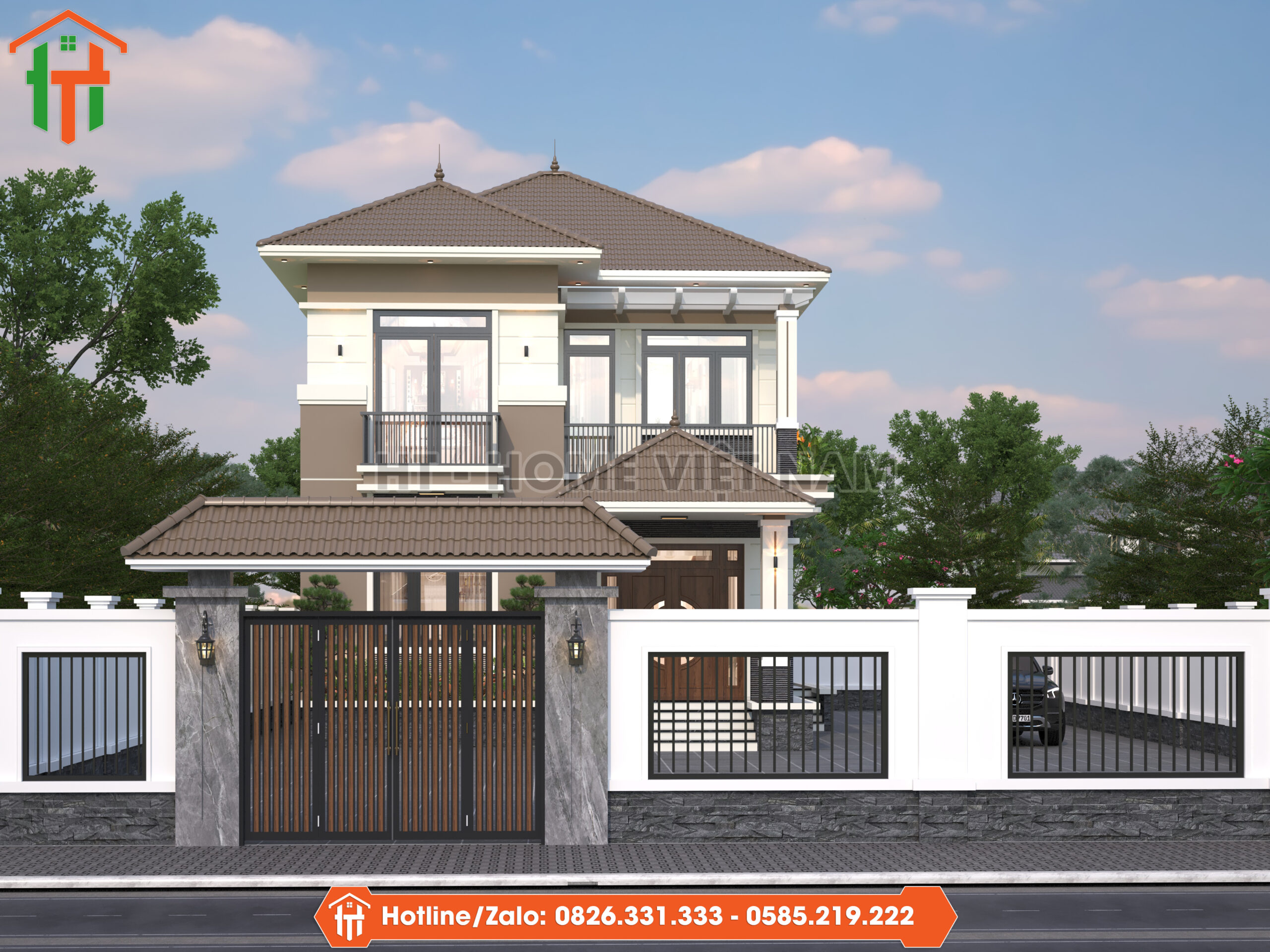 Ngôi Nhà 2 Tầng Trọn Gói Đầy Cá Tính
