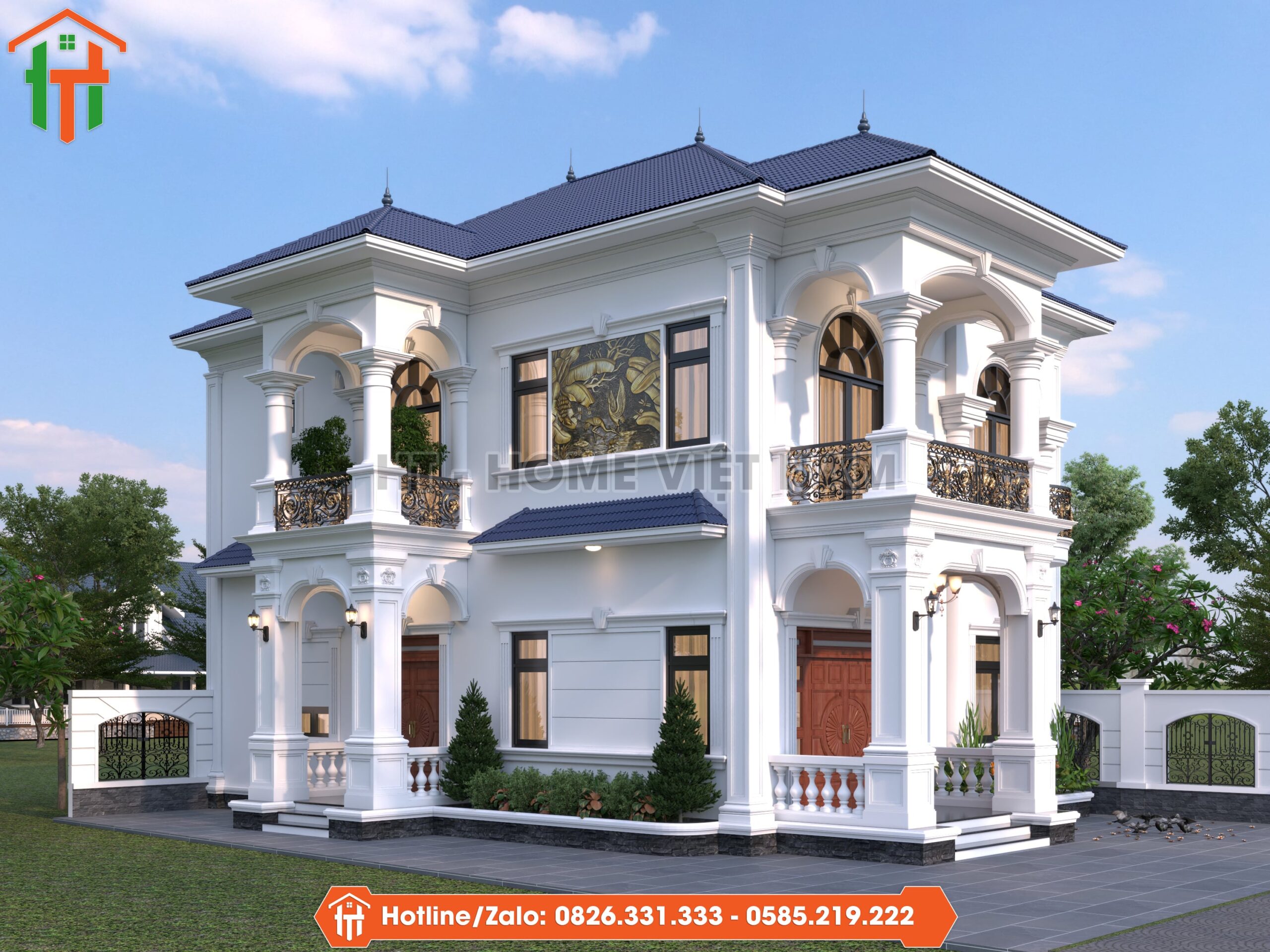 Lưu Ý Xây Nhà 2 Tầng Mái Nhật Tinh Tế Theo Phong Cách Tân Cổ