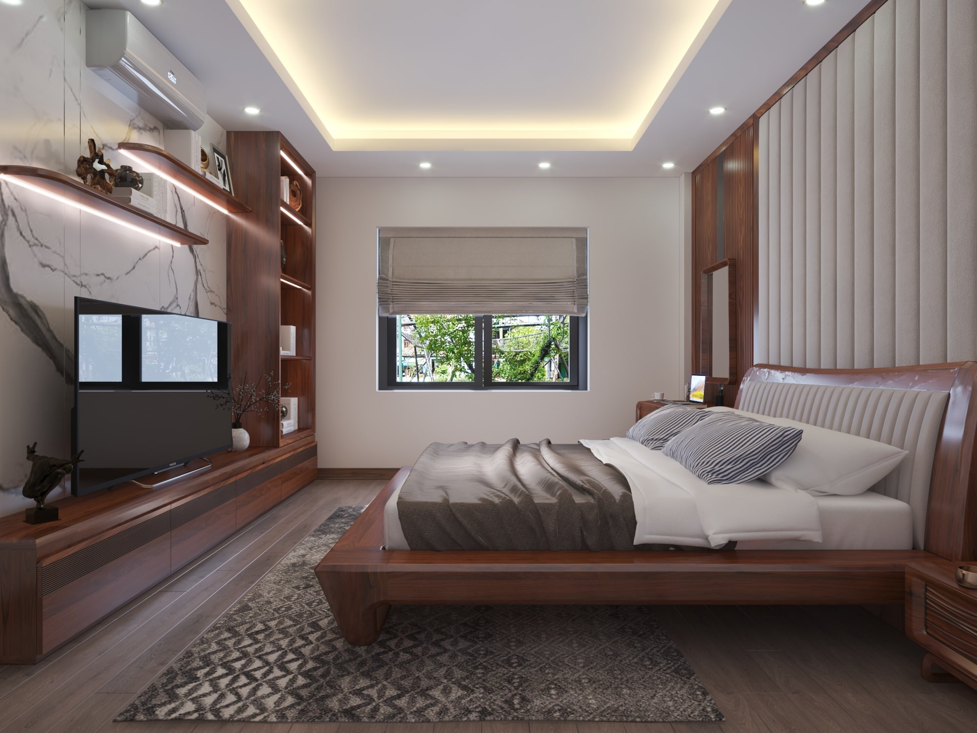 Lắp Đặt Nội Thất Phòng Ngủ Đơn Giản Mà Tinh Tế