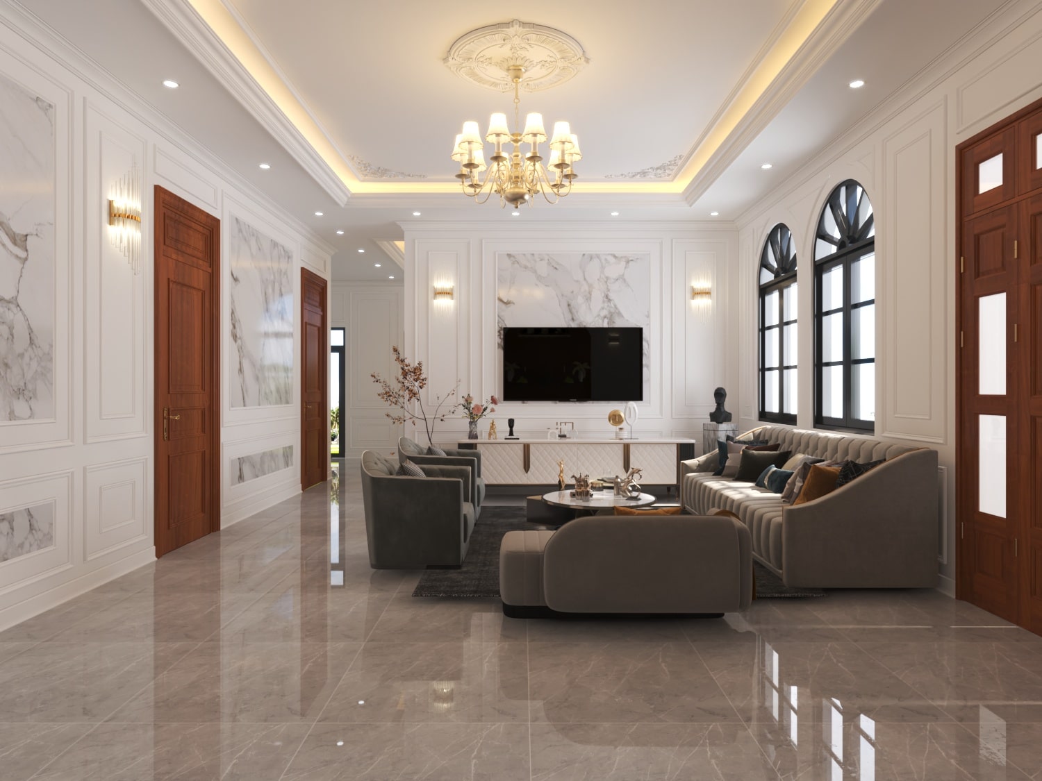 Nội Thất Nhà 3 Tầng: Giải Pháp Hoàn Hảo Từ HT-Home Việt Nam