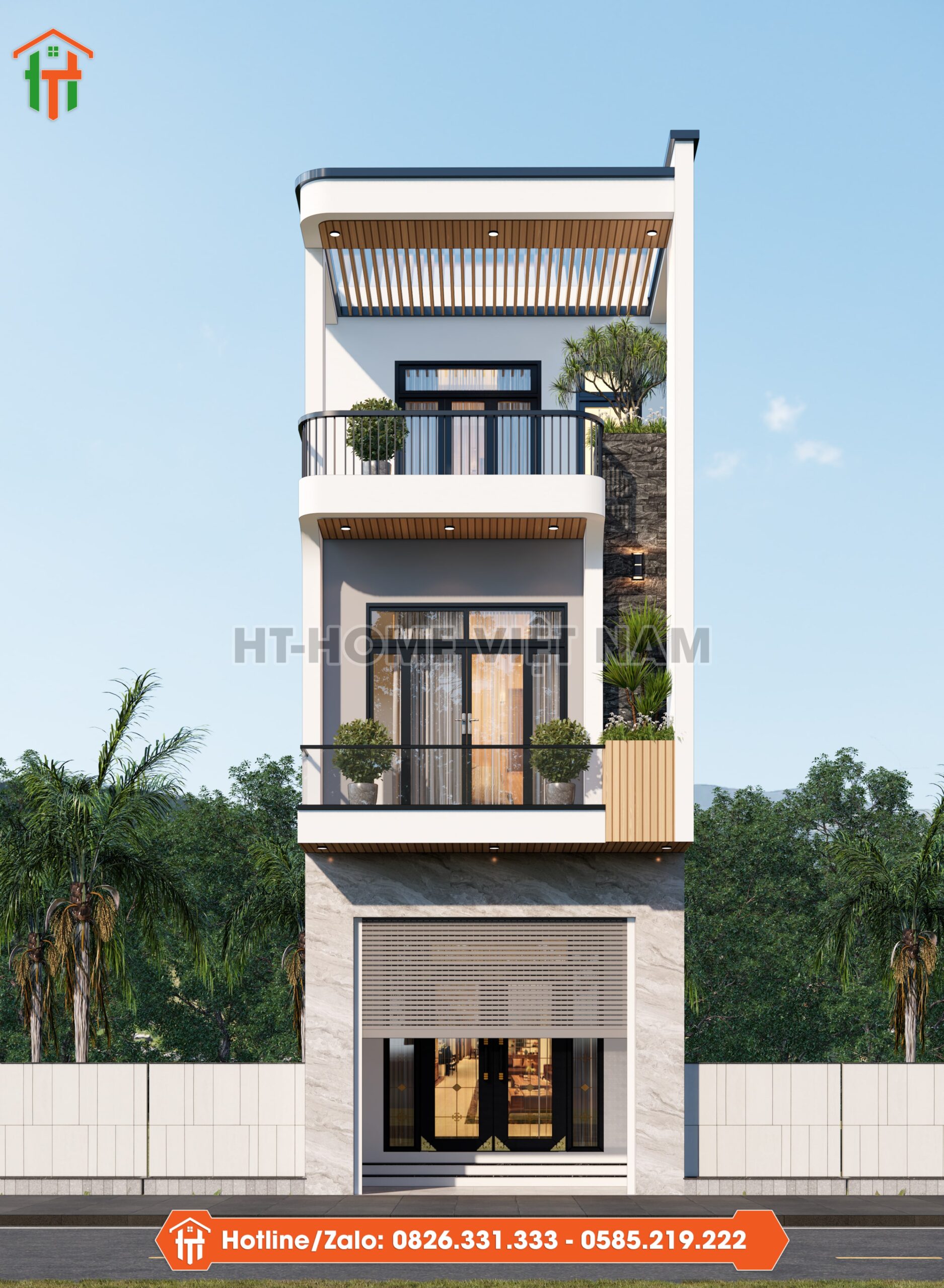 Xây Nhà Phố Đất Hẹp – Tối Ưu Không Gian Cho Mặt Bằng Nhỏ