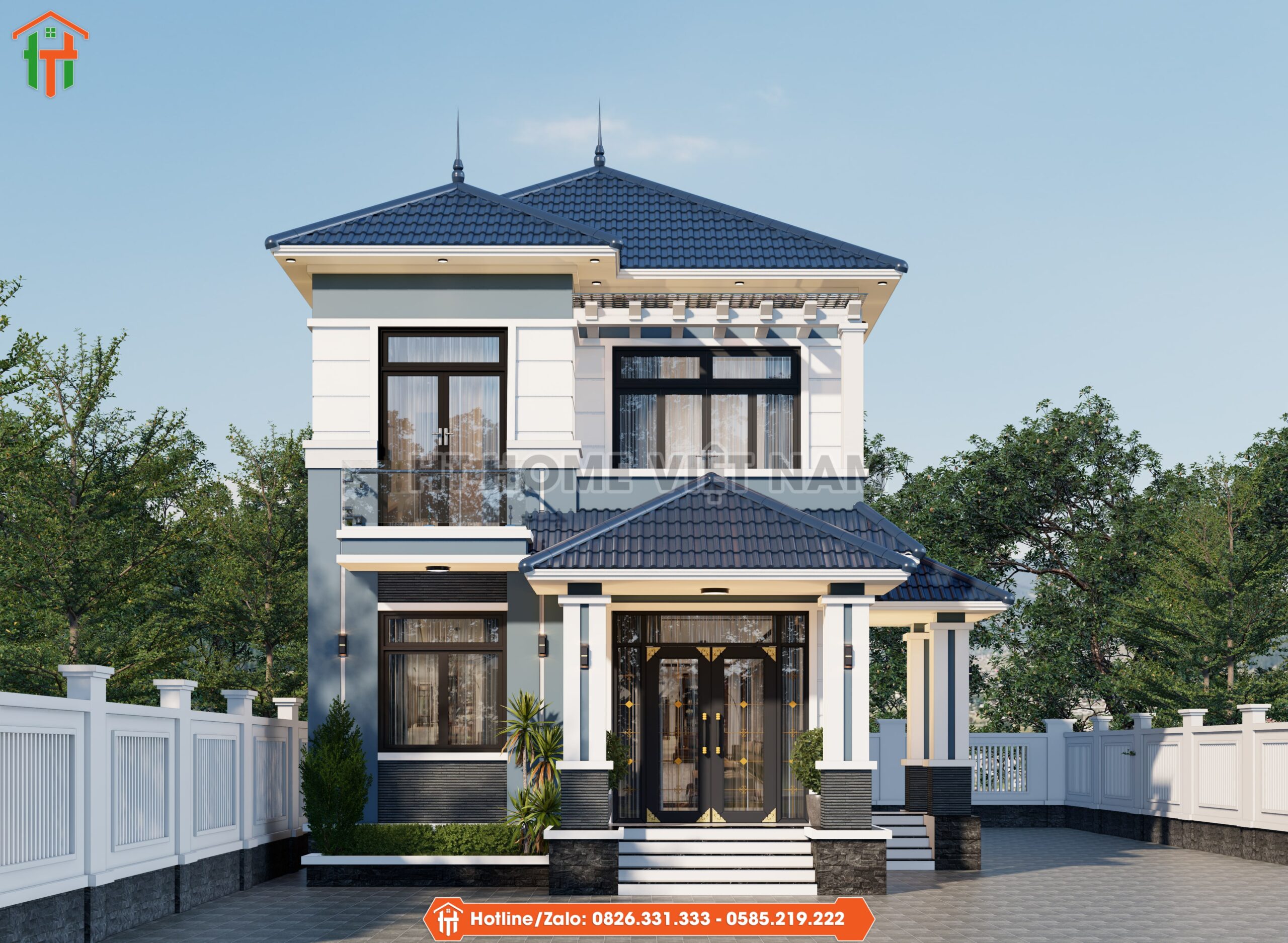 Biệt Thự Mái Nhật Sang Hoàn Thiện Gấp Rút Trong 4 Tháng