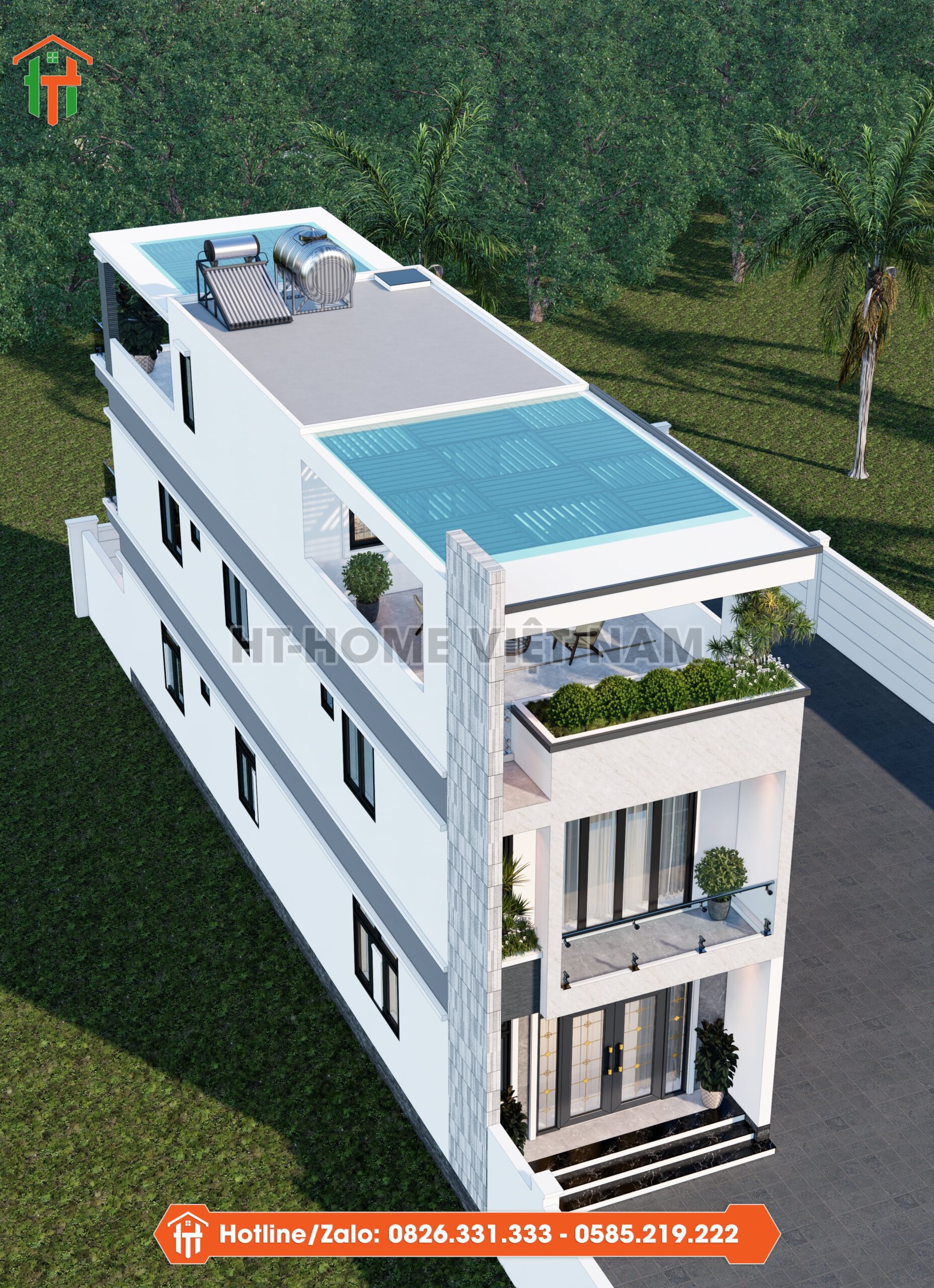 Nhà Phố Mặt Tiền 7m Đẳng Cấp Giữa Lòng Đô Thị