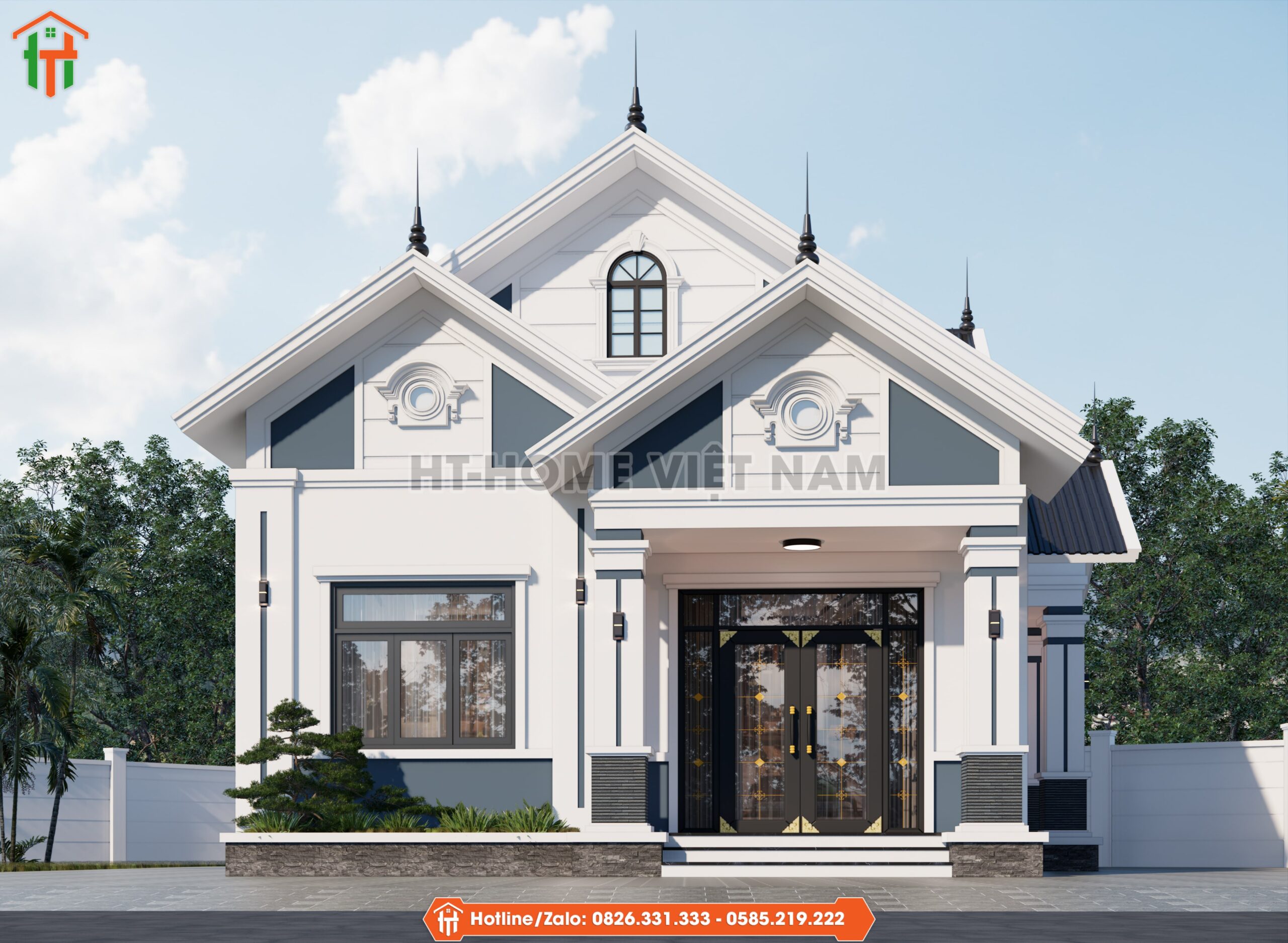 Thiết Kế Mái Thái 1 Tầng – Chỉn Chu Tạo Sự Khác Biệt