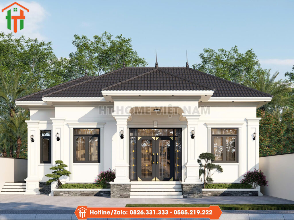 Khởi công dự án nhà mái nhật tân cổ điển tại Hưng Yên