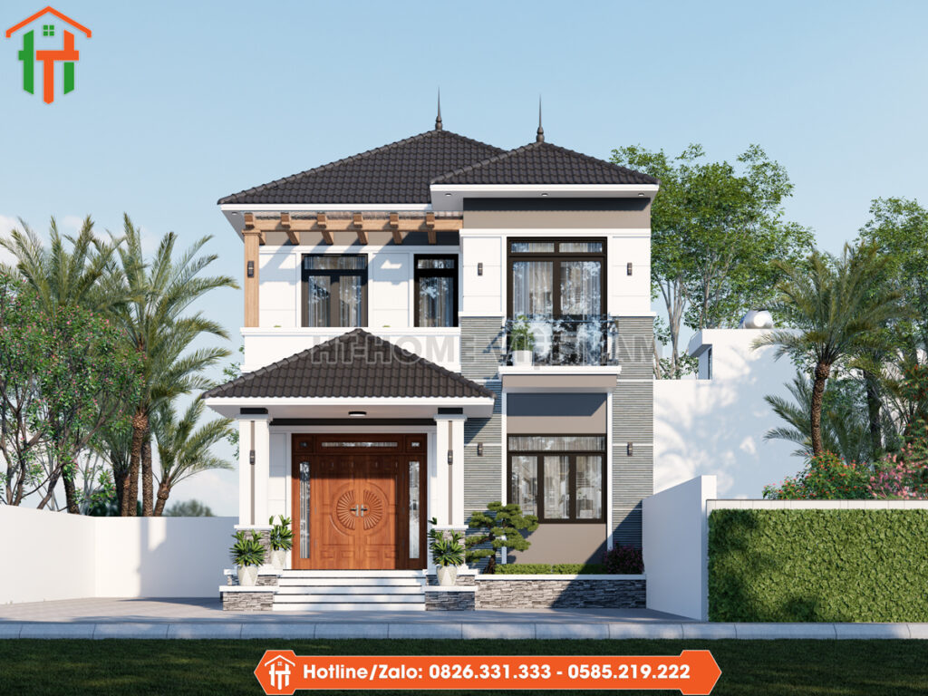 Thi Công Nhà Mái Nhật 2 Tầng Đẹp Tại Xuân Trường, Nam Định