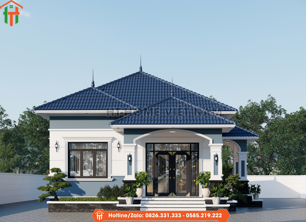 Bàn Giao Nhà Vườn Mái Nhật 1 Tầng Tại Hòa Bình
