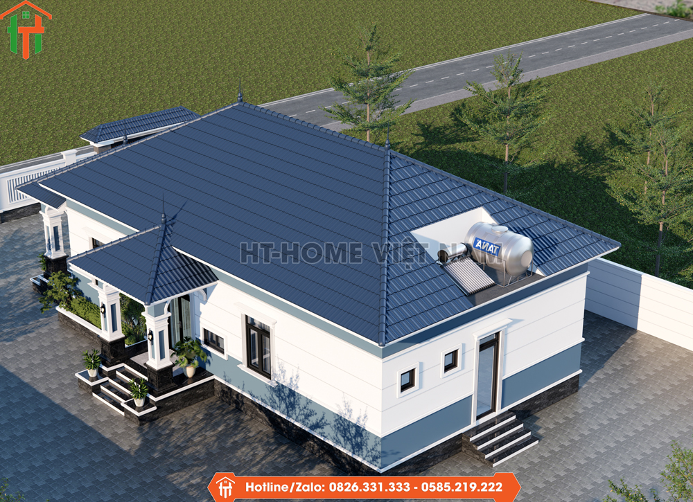 Bàn Giao Nhà Vườn Mái Nhật 1 Tầng Tại Hòa Bình