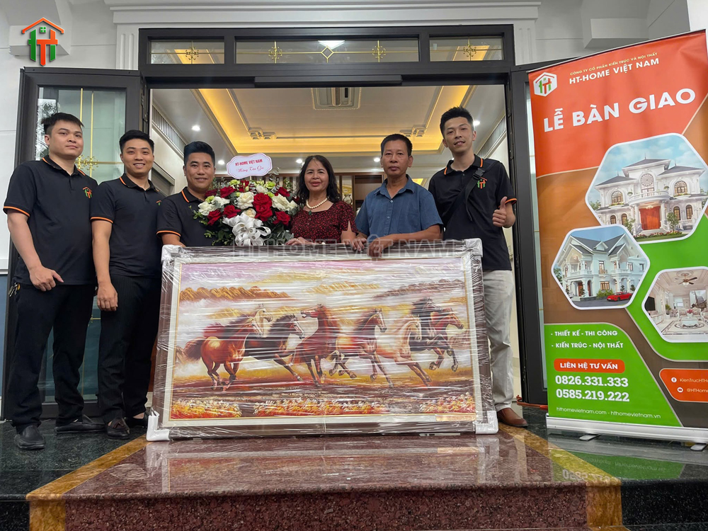 Bàn Giao Nhà Vườn Mái Nhật 1 Tầng Tại Hòa Bình