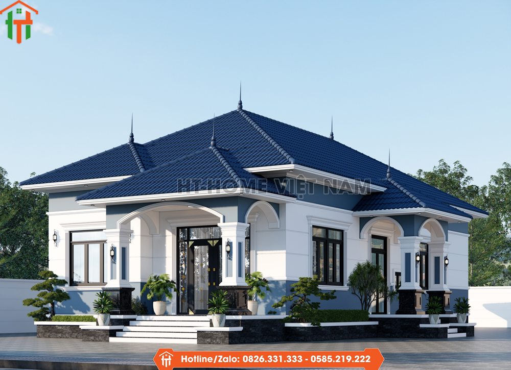 Bàn Giao Nhà Vườn Mái Nhật 1 Tầng Tại Hòa Bình