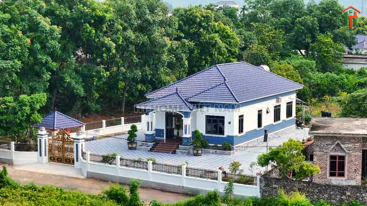 Bàn Giao Nhà Vườn Mái Nhật 1 Tầng Tại Hòa Bình