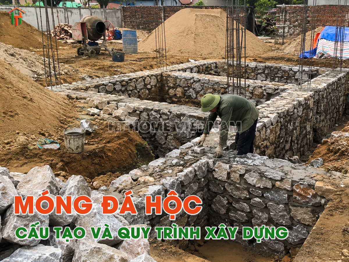Móng Đá Hộc Là Gì? Cấu Tạo Và Quy Trình Xây Móng Đá Hộc