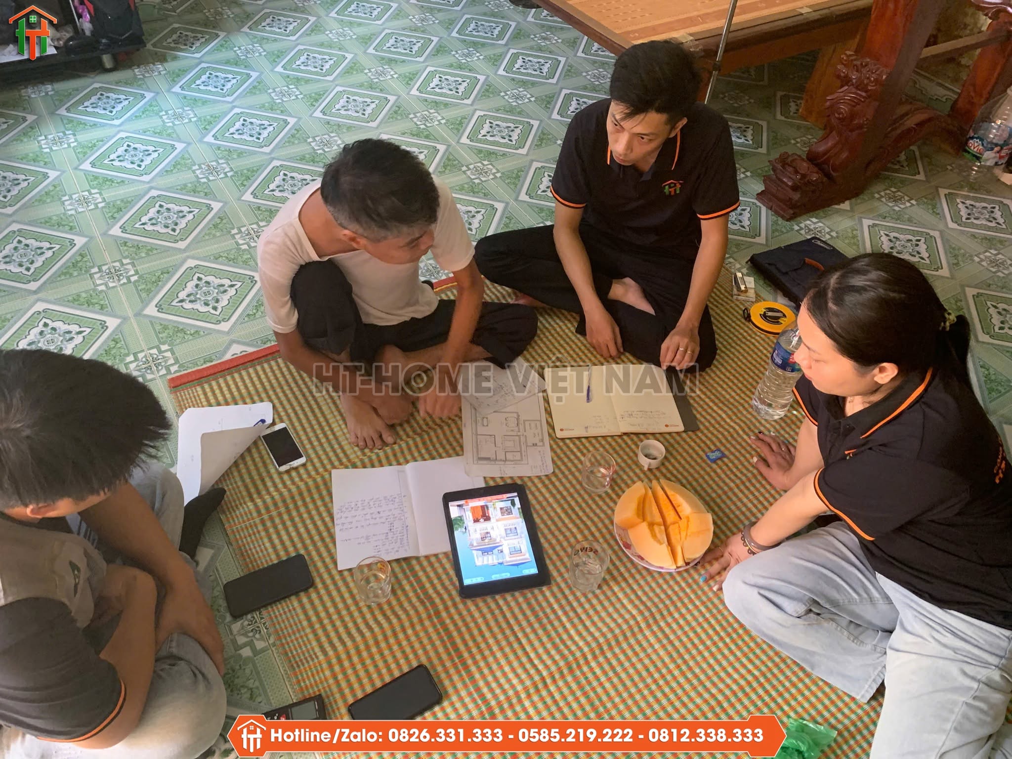 Dự Án Thiết Kế Nhà Mái Nhật 4 Tầng Tân Cổ Điển Tại Bắc Ninh