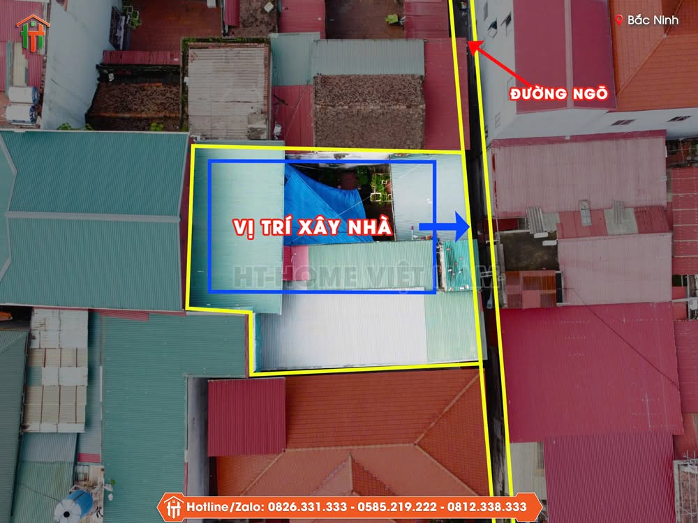 Dự Án Thiết Kế Nhà Mái Nhật 4 Tầng Tân Cổ Điển Tại Bắc Ninh